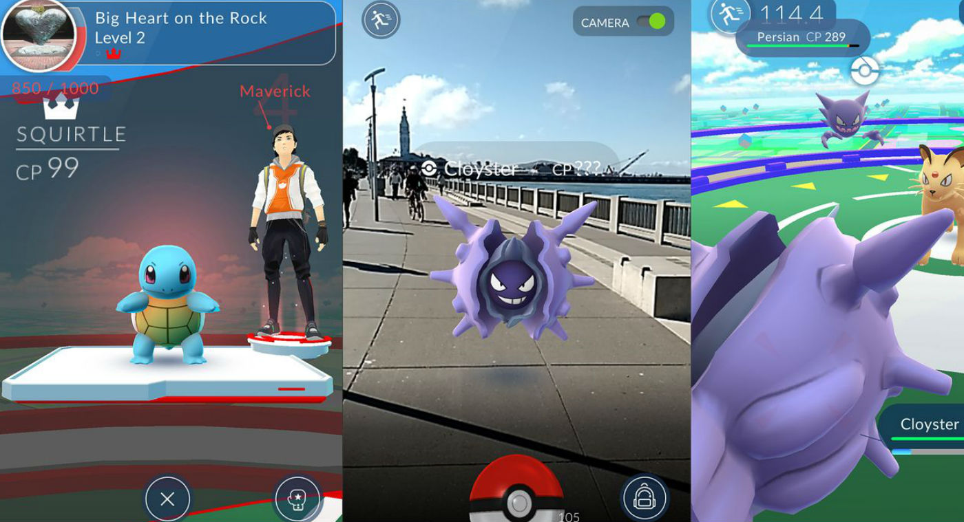 Pokemon Go in Curated