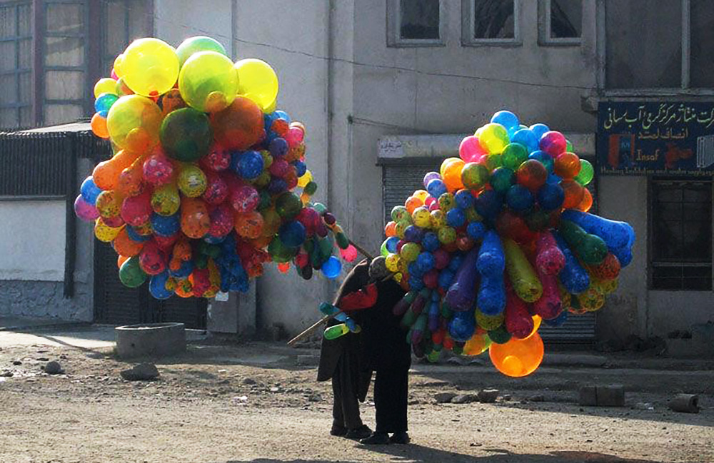 The Balloon Sellers Of Kabul, Afghanistan